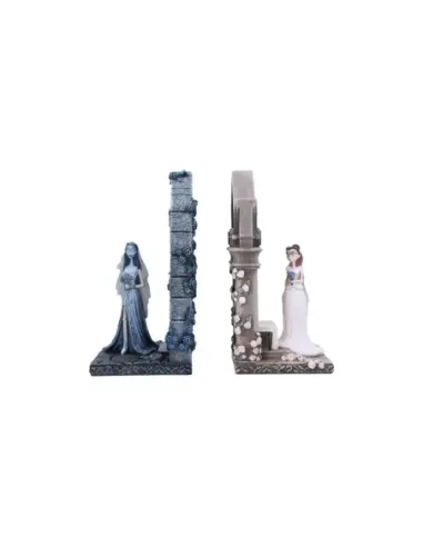 Sujetalibros la novia cadaver emily y victoria