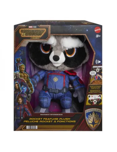 Peluche mattel marvel guardianes de la galaxia rocket