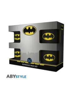 Taza espresso abystyle dc comics batman iconic 110 ml 4 unidades