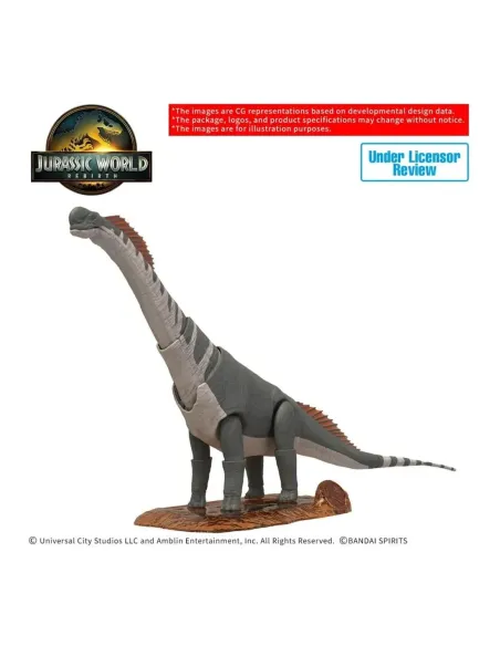 Maqueta bandai hobby plannosaurus jurassic world titanosaurus 3l