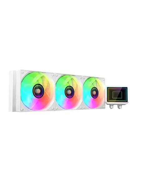 Kit refrigeracion liquida mars gaming ml - two360w argb 3x 120mm blanco