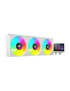Kit refrigeracion liquida mars gaming mlvisionii360w argb 3x 120mm blanco