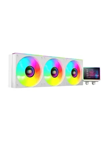 Kit refrigeracion liquida mars gaming mlvisionii360w argb 3x 120mm blanco