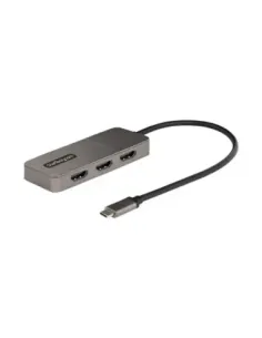 Hub splitter hdmi startech usb tipo c 3 en 1