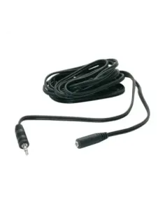 Cable mini jack 3.5mm startech 3.7m -  macho - hembra -  negro