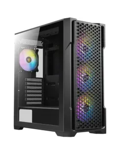 Caja ordenador gaming antec ax90 elite atx 1 x usb 3.2 2 x usb 2.0 sin fuente negro argb