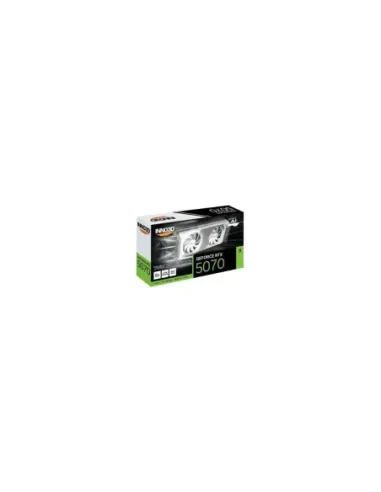 Tarjeta grafica inno3d rtx 5070 twin x2 oc white 12gb gddr7 -  3x dp -  1x hdmi