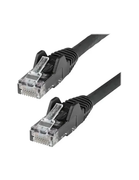 Cable de red startech latiguillo rj45 lszh utp cat6 5m negro