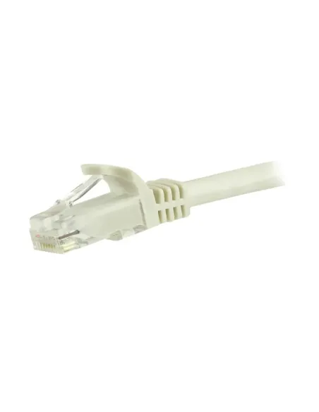 Cable de red startech latiguillo rj45 utp cat6 1.5m blanco