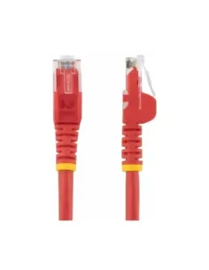 Cable de red startech latiguillo rj45 utp cat6 1m rojo