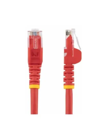 Cable de red startech latiguillo rj45 utp cat6 1m rojo