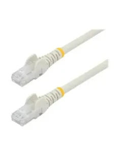 Cable de red startech latiguillo rj45 utp cat6 2m blanco