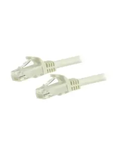 Cable de red startech latiguillo rj45 utp cat6 5m blanco