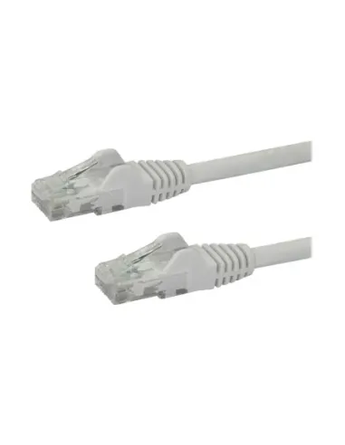Cable de red startech latiguillo rj45 utp cat6 7m blanco