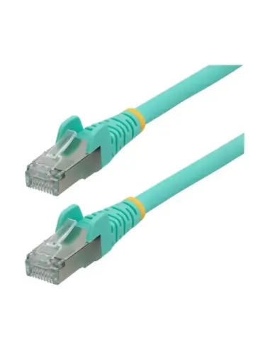 Cable de red startech latiguillo rj45 lszh s - ftp cat6a 5m aqua