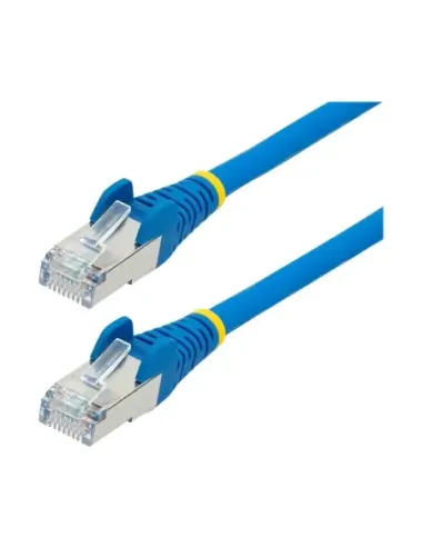 Cable de red startech latiguillo rj45 lszh s - ftp cat6a 2m azul