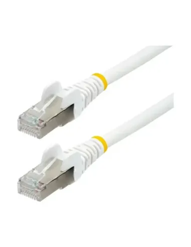 Cable de red startech latiguillo rj45 lszh s - ftp cat6a 0.5m blanco