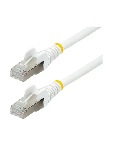 Cable de red startech latiguillo rj45 lszh s - ftp cat6a 0.5m blanco