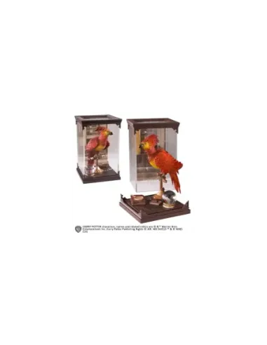 Figura the noble collection harry potter criaturas magicas fawkes fenix