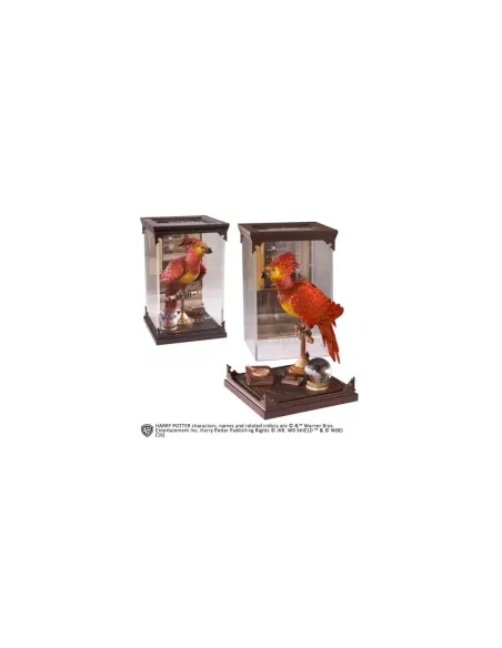 Figura the noble collection harry potter criaturas magicas fawkes fenix