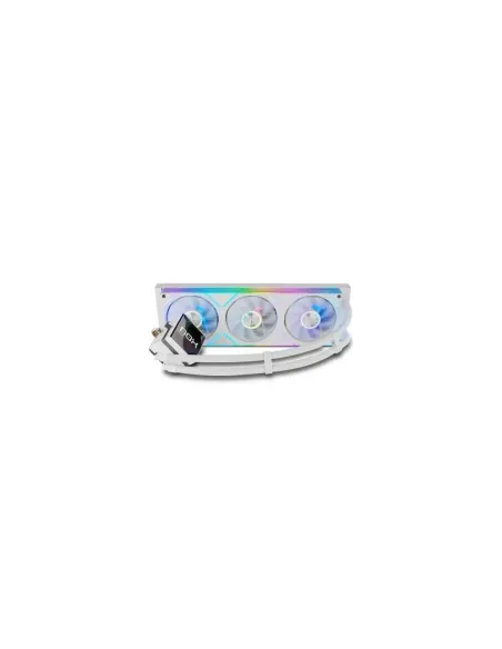 Sistema de Refrigeración Líquida Nox M-360 LCD/ Blanco