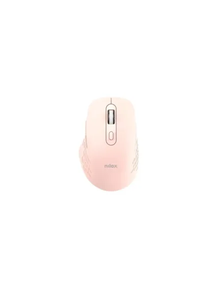 Nilox Ratón Dual Wireless 1600dpi silen. Rosa