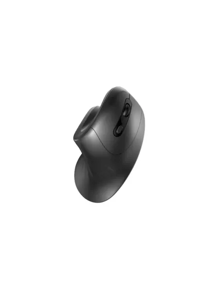 Nilox NXMOEV02 Ratón Vertical Wirelles Sil. Negro