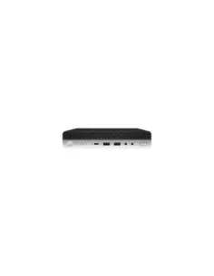 Ordenador reacondicionado mini hp elitedesk 800 g3 - i5 - 6th - 8gb - 256gb m2 - win 10 pro - sin cable trebol