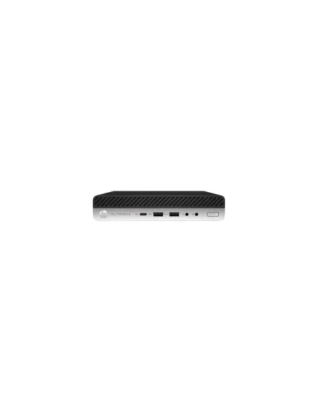 Ordenador reacondicionado mini hp elitedesk 800 g3 - i5 - 6th - 8gb - 256gb m2 - win 10 pro - sin cable trebol