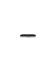 Ordenador reacondicionado mini hp elitedesk 800 g3 - i5 - 7th - 8gb - 256gb m2 - win 10 pro - sin cable trébol - sin vga