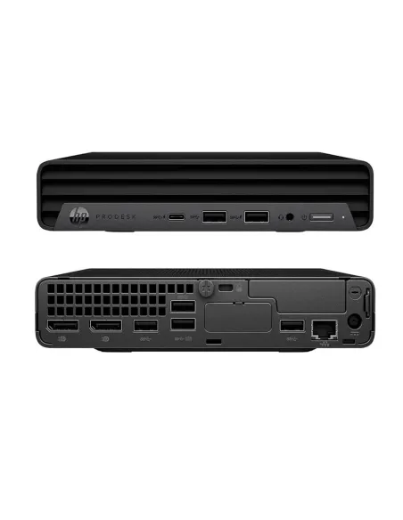 Ordenador reacondicionado mini hp 600 g6 - i7 - 10th - 16gb - 512gb nvme - win 11 pro - sin cable trebol - sin vga
