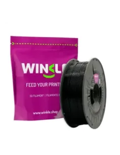 Filamento negro azabache winkle petg estandar - 1.75mm - impresora 3d - 1 kg