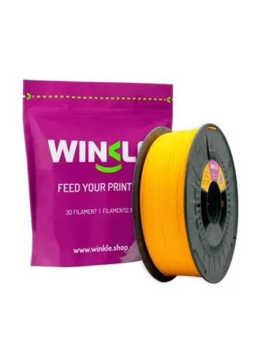 Filamento amarillo canario winkle pla - hd - 1.75mm - impresora 3d - 1 kg