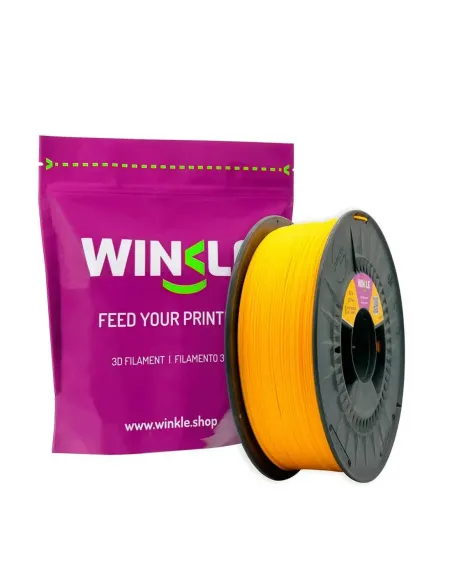 Filamento amarillo canario winkle pla - hd - 1.75mm - impresora 3d - 1 kg