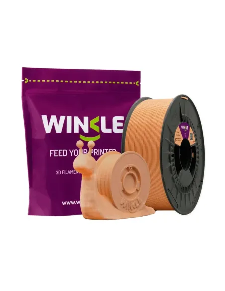 Filamento beige winkle pla - hd - 1.75mm - imprsora 3d - 1 kg
