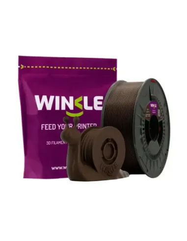 Filamento marron ebano winkle pla - hd - 1.75mm - impresora 3d - 1 kg