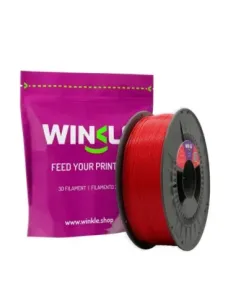 Filamento rojo diablo winkle pla - hd - 1.75mm - impresora 3d - 1 kg