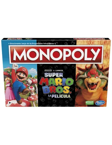 Juego de mesa monopoly the super mario bros la pelicula