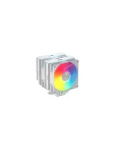 FSP REFRIGERACIONES DE AIRE INTEL LGA 1851/1700/1200 AMD AM4/AM5 120MM WHITE TOP COVER HIGH-PERFORMANCE QUIET PWM ARGB FAN