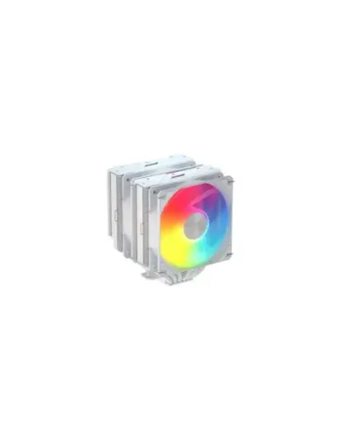 FSP REFRIGERACIONES DE AIRE INTEL LGA 1851/1700/1200 AMD AM4/AM5 120MM WHITE TOP COVER HIGH-PERFORMANCE QUIET PWM ARGB FAN