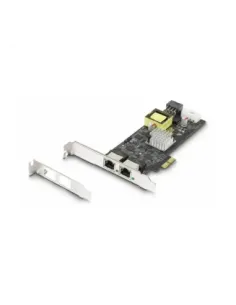 Tarjeta de red startech pr22gip - network - card 2x rj45 pci express 2.0