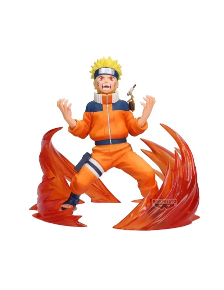 Figura banpresto naruto 72 series 26&27 vibration stars - naruto uzumaki & sasuke uchiha - (a:naruto uzumaki) 15cm