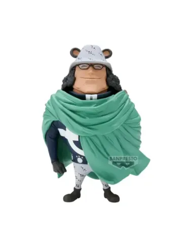Figura banpresto one piece mega world collectable figure bartholomew kuma