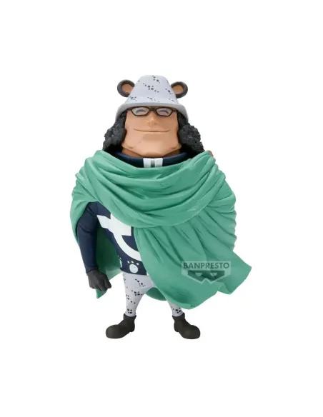 Figura banpresto one piece mega world collectable figure bartholomew kuma