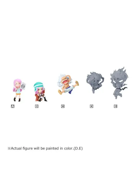 Figura banpresto one piece world collectable 1 unidad aleatoria jewelry bonney history