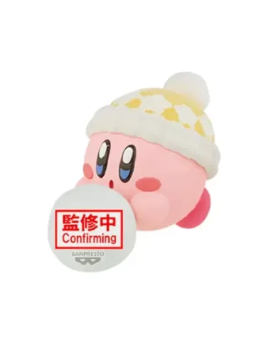 Figura banpresto kirby fluffy puffy mineplay in the snow ver.a