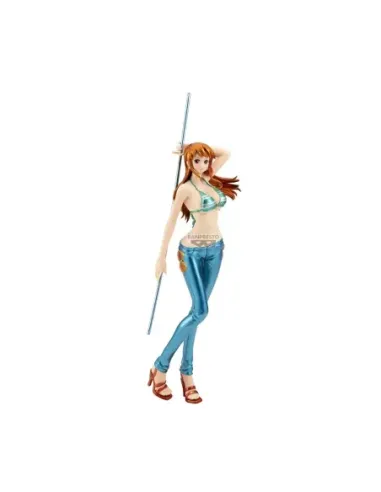 Figura banpresto one piece glitter & glamours nami special color ver.a