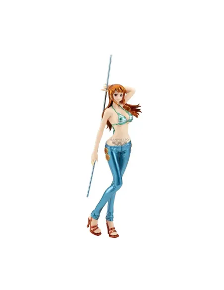 Figura banpresto one piece glitter & glamours nami special color ver.a