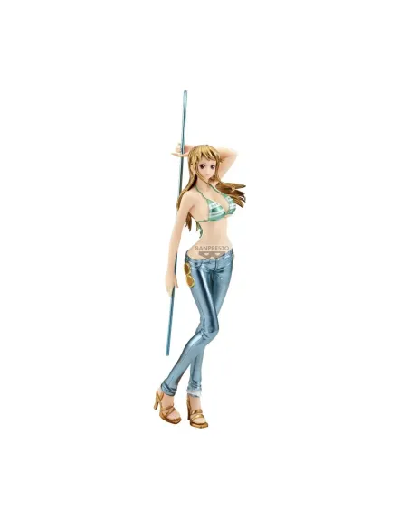 Figura banpresto one piece glitter & glamours nami special color ver.b