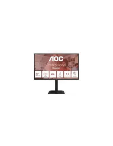 Monitor Profesional AOC Q27E4CV 27"/ QHD/ Multimedia/ Regulable en altura/ Negro